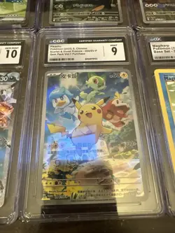 Pokemon CGC Graded Lot of 10 Slabs Cards - Image 5