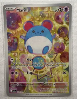 Marill 232/217 Illustration Rare Pokemon Card Ascended Heroes - Image 1