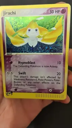 Jirachi Pokemon Card 97/95 ex Team Magma vs Team Aqua Secret Rare - Image 2