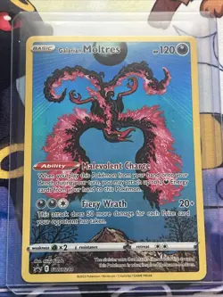 Pokemon Galarian Moltres TCG SWSH284 Sword & Shield Promo Card Holo NM Condition - Image 1