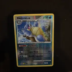 Blastoise 2/127 Platinum Rare Reverse Holo Pokemon Card WOTC 2009 EX - Image 1