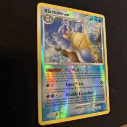 Blastoise 2/127 Platinum Rare Reverse Holo Pokemon Card WOTC 2009 EX - Image 2