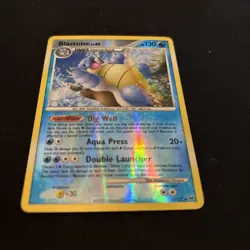 Blastoise 2/127 Platinum Rare Reverse Holo Pokemon Card WOTC 2009 EX - Image 4
