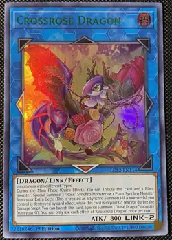 Crossrose Dragon (Green) LDS2-EN114 Legendary Duelists: Season 2 - Yugioh Card - Image 1