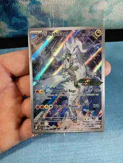 Pokemon TCG N's Reshiram Stamped Illustration Rare Promo Card 167/159 [Sealed] - Image 2