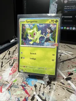 Sprigatito 191 Sv: Scarlet & Violet Promo Cards Holo - Image 4