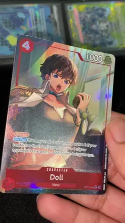 Doll OP11-008 Alternate Art One Piece Card English A Fist of Divine Speed | UK - Image 2
