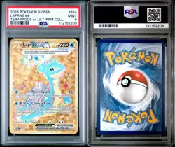 Lapras ex 164 Sv: Scarlet & Violet Promo Cards Holo graded PSA 9 - Image 3