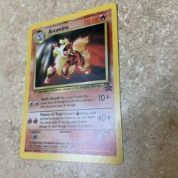 Arcanine #6 Non-Holo Black Star Promo Pokemon Card NM Excellent - Image 5