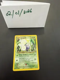 Pokemon TCG Jumpluff Neo Genesis Holo Card 7/111 Unlimited Rare, LP Condition - Image 1