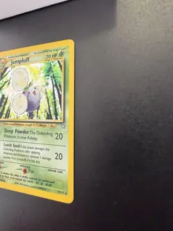 Pokemon TCG Jumpluff Neo Genesis Holo Card 7/111 Unlimited Rare, LP Condition - Image 3