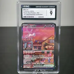 Mew ex 053 Sv: Scarlet & Violet Promo Cards Holo CGC 9 Mint - Image 1