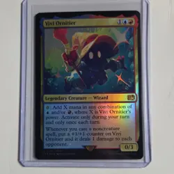 Magic The Gathering Vivi Ornitier Universes Beyond Rare Foil Legendary Wizard 2… - Image 1