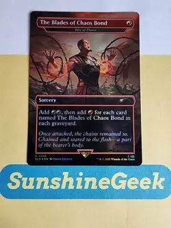 The Blades of Chaos Bond - Rite of Flame Secret Lair Drop Foil - Image 1