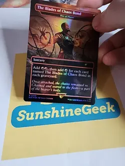 The Blades of Chaos Bond - Rite of Flame Secret Lair Drop Foil - Image 2