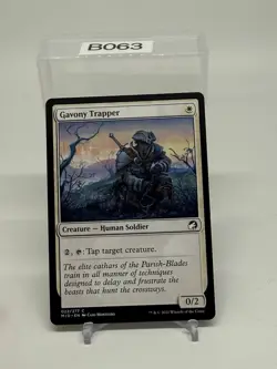 MTG Magic the Gathering Gavony Trapper (22) Innistrad Midnight Hunt LP - Image 1
