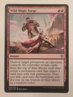 Wild Magic Surge - MTG Commander Legends Baldur's Gate CLB 206 - Image 1