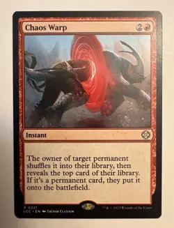 MTG Magic Chaos Warp 0221 Commander: The Lost Caverns of Ixalan LCC - Image 1