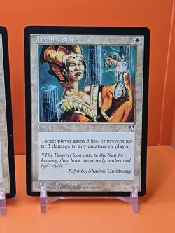 ⚪⚪⚪ (4) 1996 MAGIC THE GATHERING HEALING SALVE MIRAGE UNPLAYED ⚪⚪⚪ - Image 5