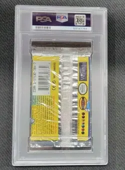 Pokemon 1999 Vintage Base Set Foil Booster Pack Blastoise PSA 9 MINT - Image 2