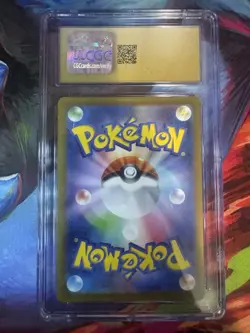 🔥 Pokemon Gloom 109/108 Sv3 Ruler Black Flame Art Rare Holo CGC pristine 10 🔥 - Image 2