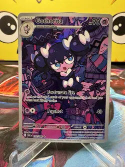 Gothorita 125/086 Holo Illustration Rare Pokemon Sv: White Flare English NM - Image 1