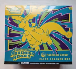 Pokemon TCG - Ascended Heroes Pokemon Center ETB Elite Trainer Box￼ pre-Sale - Image 1