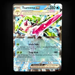 Tsareena ex 046/182 SV04: Paradox Rift Holo Pokemon TCG NM - Image 1