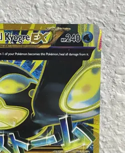 (MP) Primal Kyogre EX 96/98 Ultra Rare Full Art XY Ancient Origin Pokemon TCG - Image 3