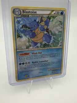 Pokemon Blastoise Unleashed Rare Stage 2 130HP #13/95 Regular English 2010 - Image 2