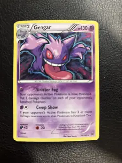 Pokemon 2015 Gengar RARE XY BREAKthrough Holo #60/162 - Image 1