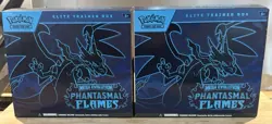 Pokemon TCG Phantasmal Flames ETB Opened No Promo Or Packs X2 - Image 1