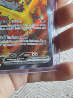 Pokemon TCG Team Rockets Moltres EX#208/182 Destined Rivals Stamped - Image 5