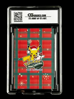 2024 Pokemon CG 10 Pristine TURTWIG Christmas Data TCG XMAS Holiday CGC PSA 2 - Image 2