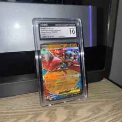 Mega Lucario EX Pokemon (2025) Japanese Mega Brave - 029/063 CGC 10 - Image 1