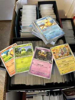 100 Destined Rivals DRI Pokemon Lot – No Energy - Image 1