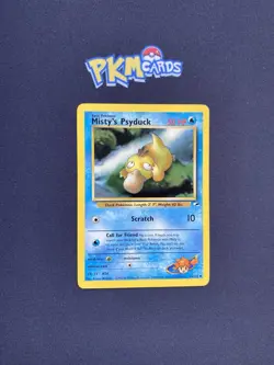 Pokemon TCG Misty's Psyduck Gym Heroes 54/132 Regular HP. - Image 1