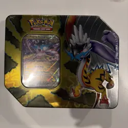 Pokemon TCG: Paradox Destinies Tin - Raging Bolt EX Sealed - Image 1