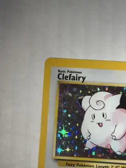 Pokemon Clefairy Base Set Holo Rare - Image 4