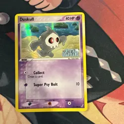Duskull 51/100 Reverse Holo Stamped Crystal Guardians Pokemon TCG DMG - Image 1