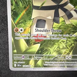 Pokemon Throh 128/086 Illustration Rare Holo Basic Sv: Black Bolt 2025 TCG EN - Image 3