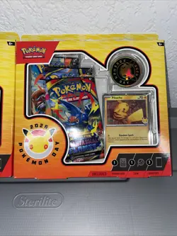 2x Pokemon Day 2026 Collection Box Bundle 30th Anniversary Pikachu Promo Sealed - Image 5