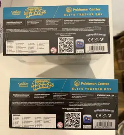 Pokemon TCG - Ascended Heroes Pokemon Center ETB Elite Trainer Box X2 - In Hand - Image 5