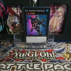 YUGIOH Super Rare Xyz Armor Fortress AGOV-EN040 - Image 1