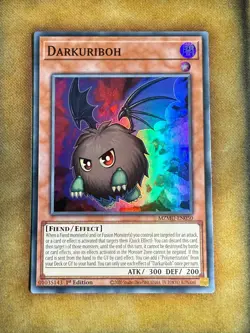 Yugioh Darkuriboh MZMU-EN050 Super Rare 1st Ed NM - Image 1