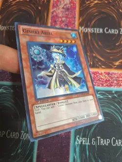 Yu-Gi-Oh! TCG Gishki Ariel HA05-EN035 Super Rare 1st Edition Near Mint - Image 2
