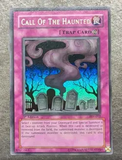 Vintage Yu-Gi-Oh! Call Of The Haunted (PSV-012 1st Edition Ultra Rare 2002) NM - Image 1