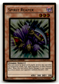 Spirit Reaper GLD4-EN011 Limited Gold Rare Gold Series 4: Pyramids Edition LP - Image 1