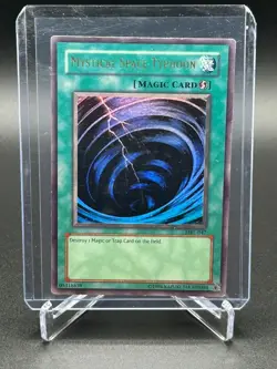 Yugioh TCG Mystical Space Typhoon MRL-047 Unlimited Edition Ultra Rare MP - Image 1