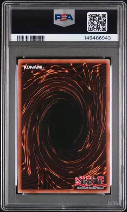 2025 YU-GI-OH! NIKE COLLABORATION PROMO #EN002 RED-EYES BLACK DRAGON PSA 9 - Image 2